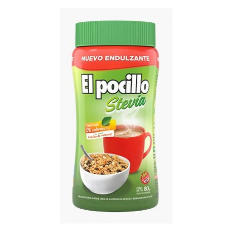 zzzEdulcorante con stevia El Pocillo 180 cc.