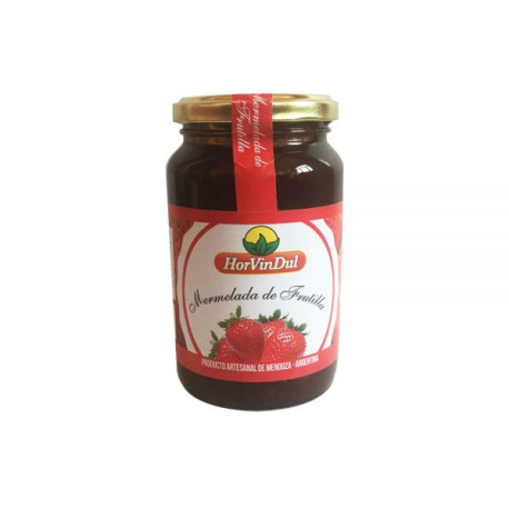 Mermelada artesanal Frutilla (sin tacc) 450 g HOR VIN DUL