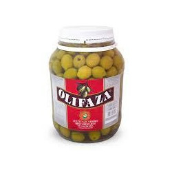 Aceituna verde 0 con carozo 1 kg. OLIFAZA