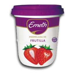 Mermelada Frutilla Pote Caja 12*420 Grs EMETH