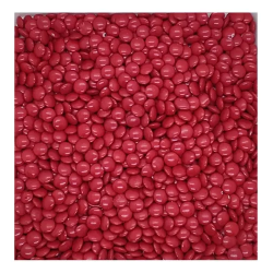 Lenteja chocolate color Rojo 500 grs. CHOCOLART