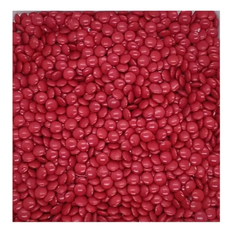 Lenteja chocolate color Rojo 500 grs. CHOCOLART