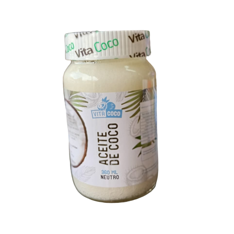 Aceite de coco neutro frasco 250 grs. VITACOCO