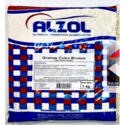 Granas Blancas 1 kg ALZOL