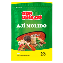 ajies molido DON UBALDO 50 grs