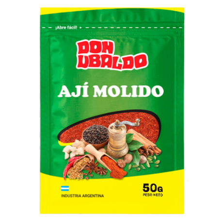 ajies molido DON UBALDO 50 grs