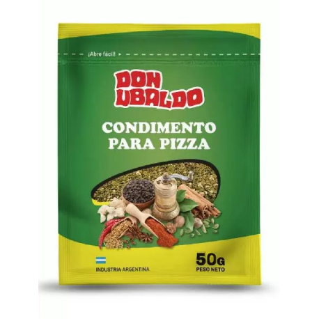 Adobo para pizza DON UBALDO 50 grs