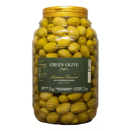 Aceituna verde 0 2 kg GREEN OLIVE