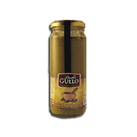 Pasta de aceitunas verdes frasco vidrio 12*220 GULLO