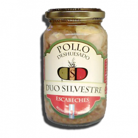 Escabeche de Pollo en frasco de 500 grs. DUO SILVESTRE