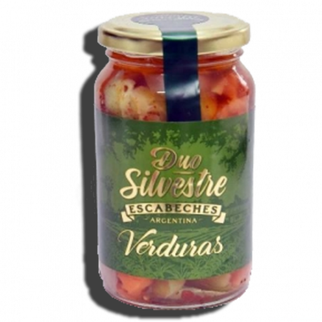 Escabeche de Verdura en frasco de 500 grs. DUO SILVESTRE