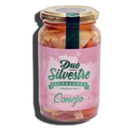 Escabeche de Conejo frasco de 500 grs. DUO SILVESTRE