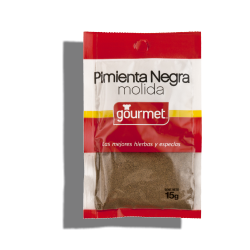 pimienta negra molida 500 grs. Sabores del Prado