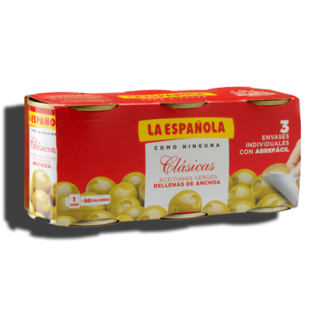 Aceituna verde en rodajas en pernapack 140 grs. * 24 GABUTTI