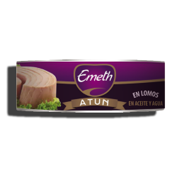 Atun LOMOS en aceite y agua 48*70 grs. EMETH