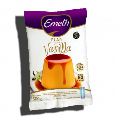 Flan Vainilla 6* 60 Grs EMETH