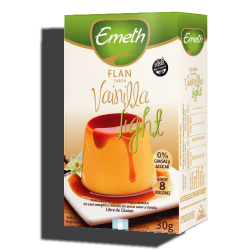 Flan Vainilla Light 6* 60 Grs BC EMETH