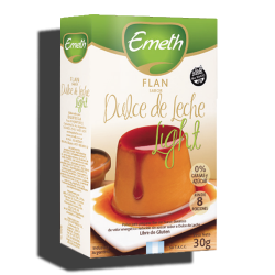 Flan Dulce de Leche Light 6* 60 Grs BC EMETH