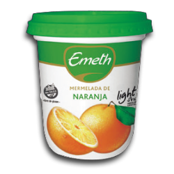 Mermelada Naranja Light Pote Caja 12*420 Grs EMETH