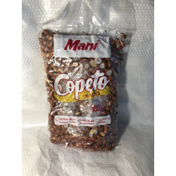 Mani frito salado con piel 1kg COPETO