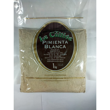 Pimienta Blanca Molida (Le Cultive) 1 Kg