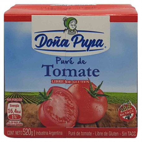 Pure de tomatate Dona Pupa x 520 gr.