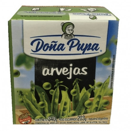 Arveja Dona Pupa 340 Gr