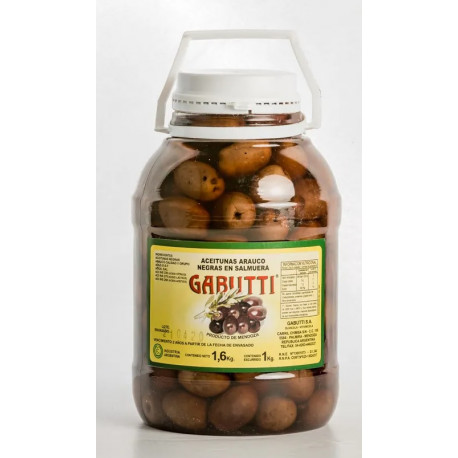 Aceituna Negra 0 1 Kg GABUTTI