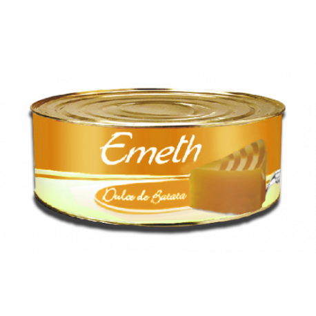 Dulce de batata vainilla en lata de 5 kg. EMETH