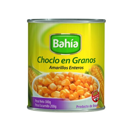 Choclo lata 280 gr BAHIA