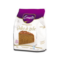 Bizcochuelo Dulce de Leche Pouch 12*450 EMETH