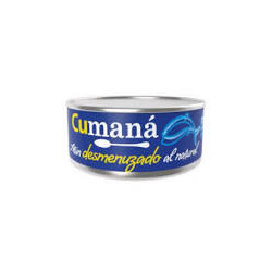 Atun desmenuzado al natural 170 Gr CUMANA