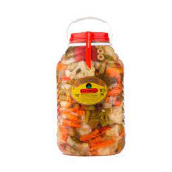 Pickles mixtos x 5 Kg Hor Vin Dul