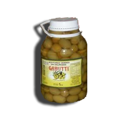 Aceituna verde en rodajas fco. 2 kg. GABUTTI