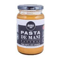 Pasta de Mani Natural fraso 350 grs. ODDIS