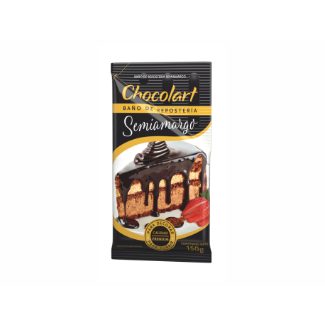 BaÃ±o reposteria chcolate semiamargo CHOCOLART sachet 150 grs.