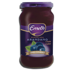 Mermelada Frasco Arandano 6*454 Grs EMETH