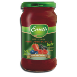 Mermelada Frasco Frutos del Bosque Light 6*454 Grs EMETH