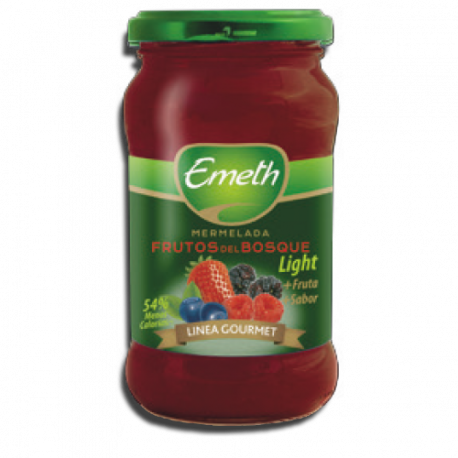 Mermelada Frasco Frutos del Bosque Light 6*454 Grs EMETH