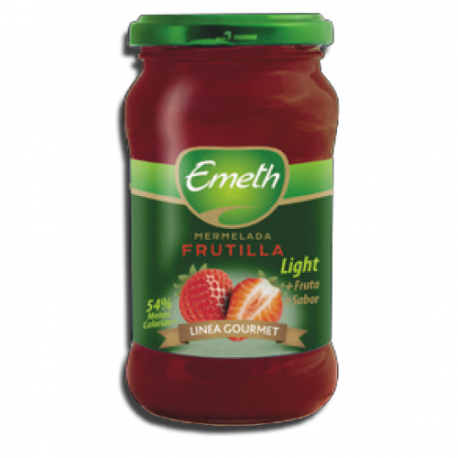 Mermelada Frasco Frutilla Light 6*454 Grs EMETH